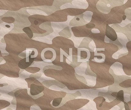 Camo camouflage material Stock Illustration