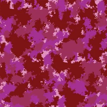 Camo. Colorful camouflage vector pattern. Seamless grunge camouflage pattern. Stock Illustration