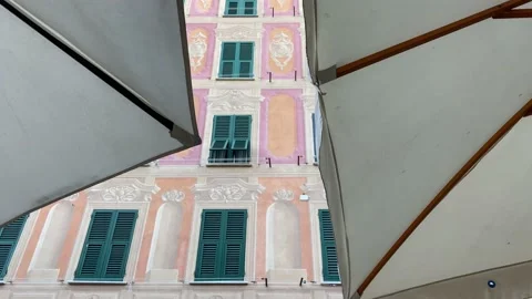 Camogli architecture Stock Footage 188861601