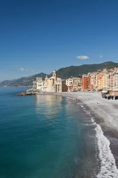 Camogli - vertical composition Stock Photos