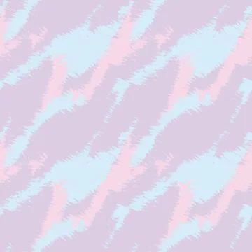 Camouflage Abstract Seamless Pattern Design Stock Illustration