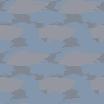 Camouflage Abstract Seamless Pattern Design Stock Illustration