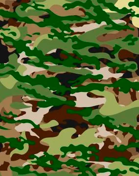 Camouflage background Stock Illustration
