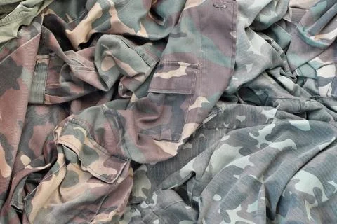 Camouflage background texture as backdrop for russian or ussr snipers design  Stock Photos