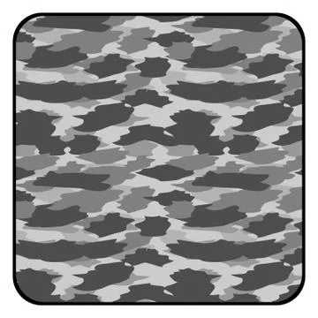 Camouflage button Stock Illustration