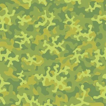 Camouflage fashion pattern seamless background. Abstract cool military textur Stock Illustration