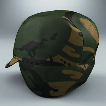 3D Model: Camouflage Field Hat ~ Buy Now #91433701 | Pond5