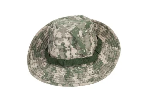 Camouflage hat Foto stock