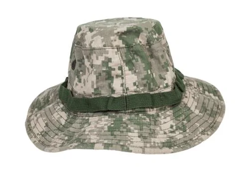 Camouflage hat Stock Photos