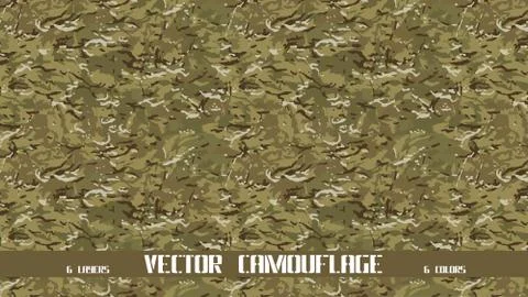 Camouflage Stock-Illustration