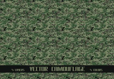 Camouflage Stock Illustration