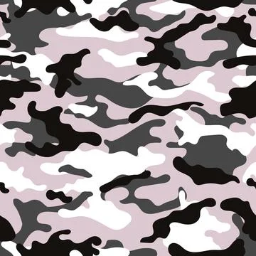 Camouflage military pattern Stock Illustration