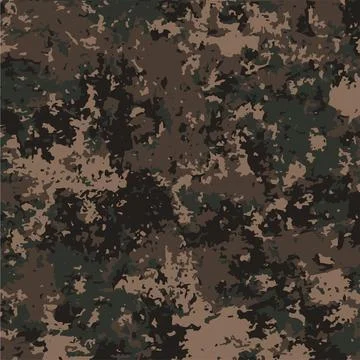 Camouflage, military style, vector pattern, abstract, army, hunting, camoufla Stock Illustration