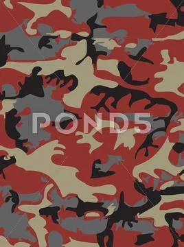 Camouflage pattern background. Camo Vector illustration Stock Illustration