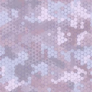 Camouflage pattern background. Classic clothing style masking camo repeat print Stock Illustration