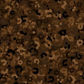 Camouflage pattern background. Classic clothing style masking camo repeat print 库存插图