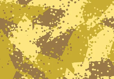 Camouflage pattern background. Classic clothing style masking camo print. Des Stock Illustration