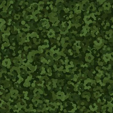 Camouflage pattern background. Classic clothing style masking camo repeat print Stock Illustration