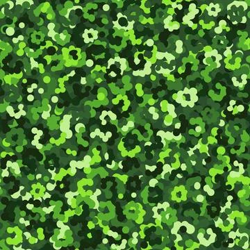 Camouflage pattern background. Classic clothing style masking camo repeat print Stockillustratie