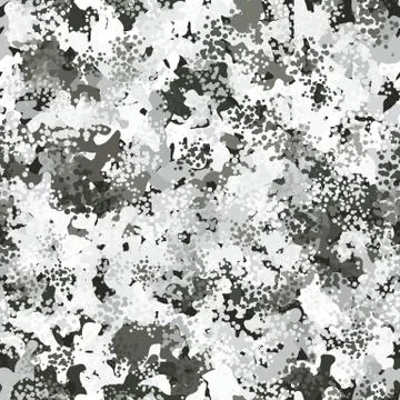 Camouflage pattern background. Modern clothing style masking camo repeat print Stock Illustration