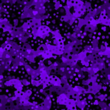 Camouflage pattern background. Modern clothing style masking camo repeat print Stock Illustration