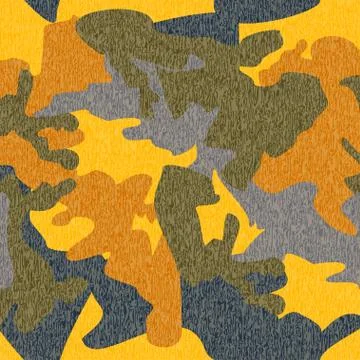 Camouflage pattern background seamless clothing print, repeatable 스톡 일러스트
