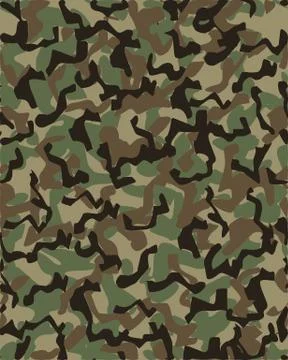 Camouflage pattern background seamless Stock Illustration