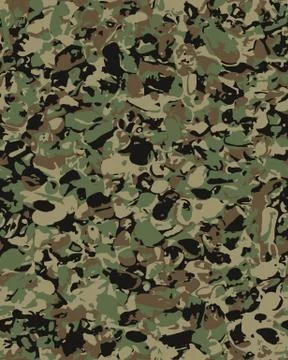 Camouflage pattern background seamless Illustrazione stock