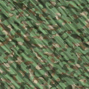Camouflage pattern background seamless illustration. Classic clothing style Stock Illustration