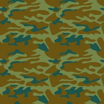 Camouflage pattern background seamless illustration. Clas Foto stock