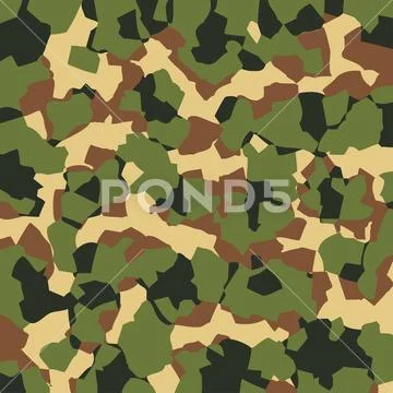 Camouflage pattern background seamless Stock Photos