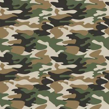 Camouflage pattern background seamless Stock Photos