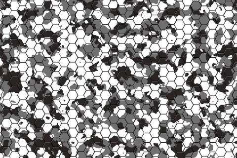 Camouflage pattern blackground. Stock Illustration