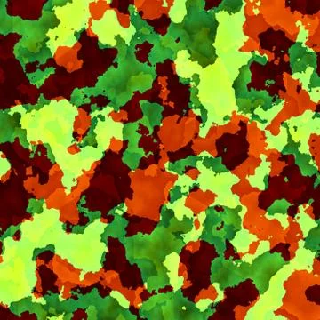 Camouflage Pattern Stock Illustration