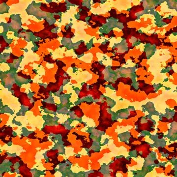 Camouflage Pattern Stock Illustration