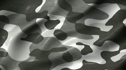 Camouflage pattern military abstract motion background seamless loop Stock-Footage 68614065