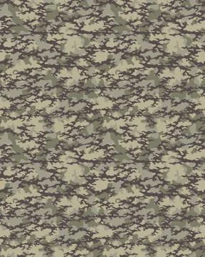 Camouflage pattern, seamless Stock Illustration