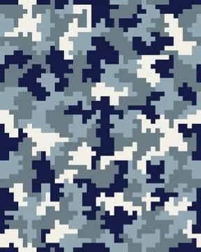 Camouflage pattern, vector 库存插图