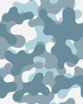 Camouflage pattern.Seamless army wallpaper.Digital paper. Stock Illustration