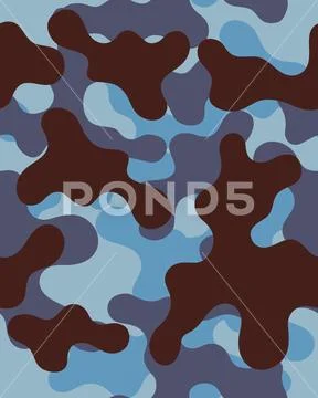 Camouflage pattern.Seamless army wallpaper.Digital paper.: Royalty Free  #106837502