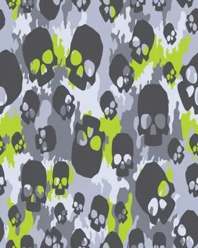 Camouflage pattern.Seamless Stock Illustration