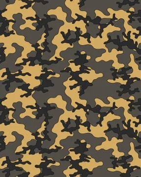 Camouflage pattern.Seamless Stock Illustration