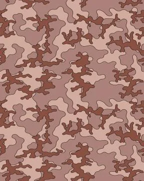 Camouflage pattern.Seamless Stock Illustration