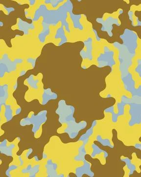 Camouflage pattern.Seamless Stock Illustration