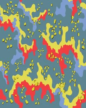 Camouflage pattern.Seamless Stock Illustration