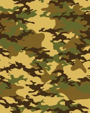 Camouflage pattern.Seamless Stock Illustration