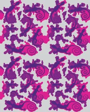 Camouflage pattern.Seamless Stock Illustration