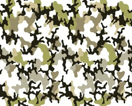 Camouflage pattern.Seamless Stock Illustration