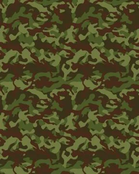 Camouflage pattern.Seamless Stock Illustration