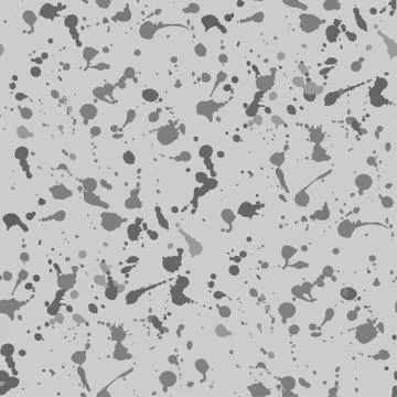 Camouflage seamless grey spray pattern Stock Illustration
